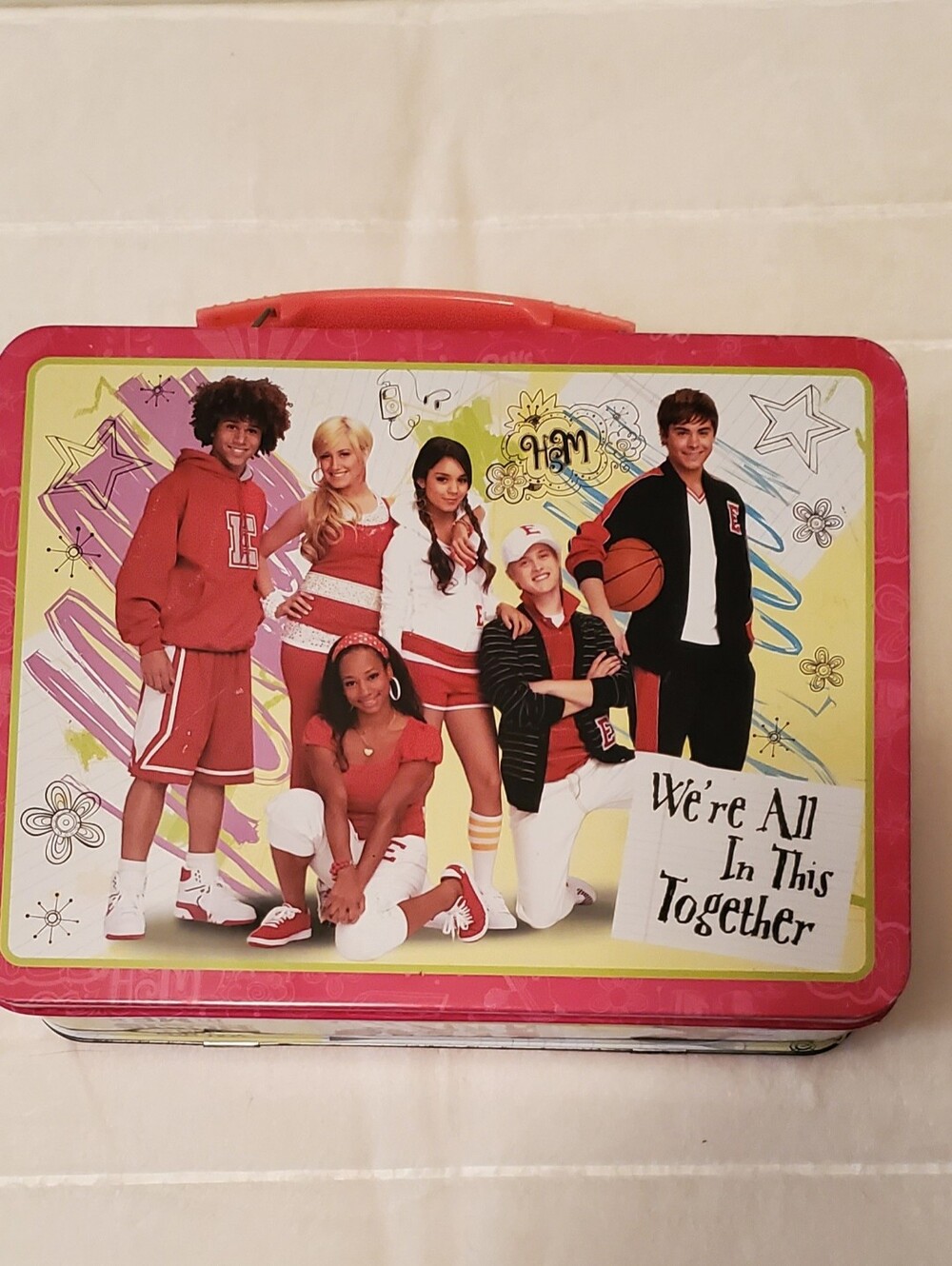 Disney High School Musical Tin  "We're All In This Together". Read Description.